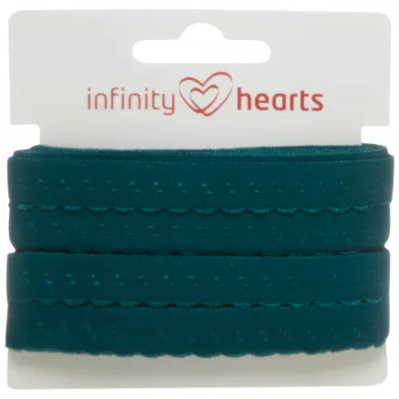 Infinity Hearts Pitsibändi Polyamidi 20mm 369 Petrol - 5m